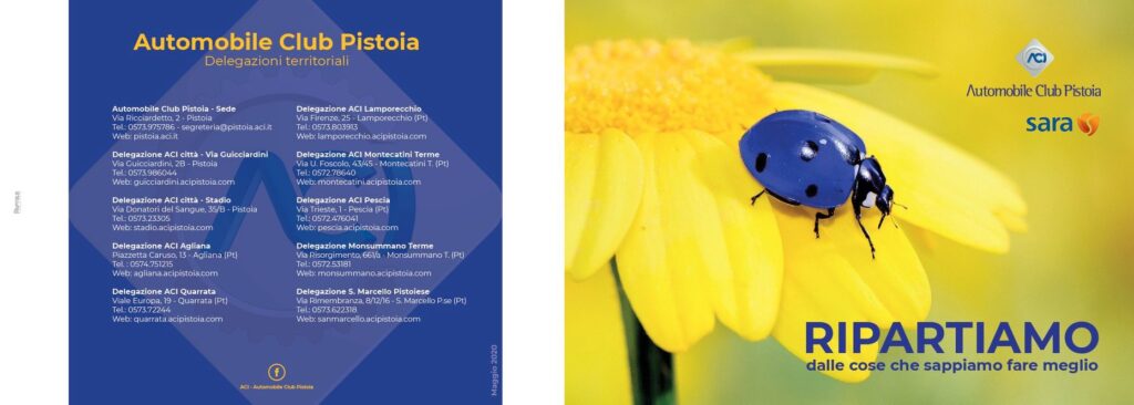 Pieghevole Coccinela Blu – ACI Pistoia