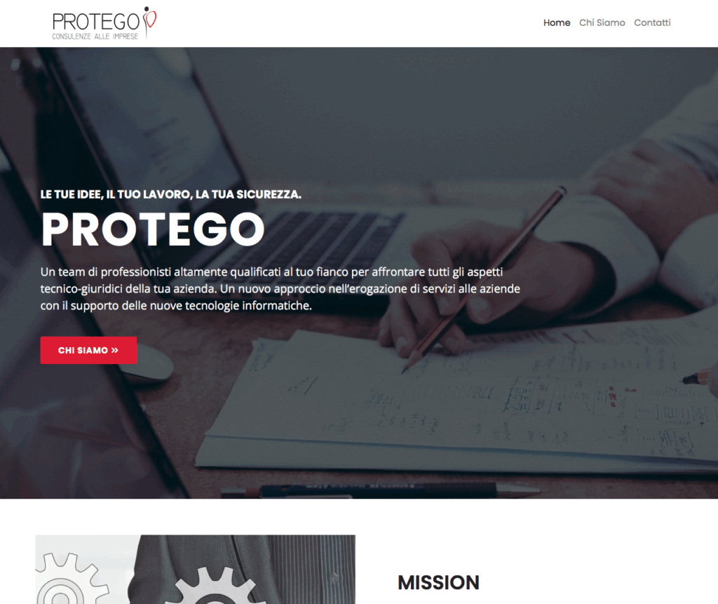 Sito Web – Protego Italia