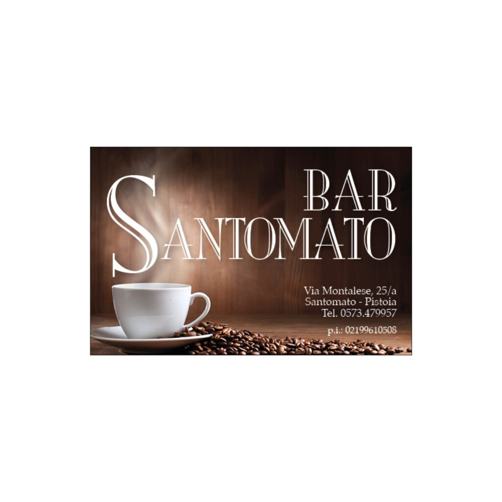 Biglietto Da Visita – Bar Santomato