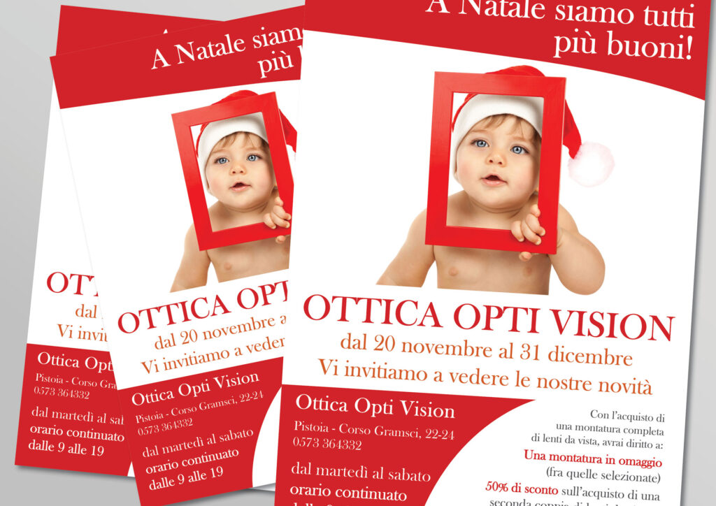 Volantino promozionale – Ottica Opti Vision