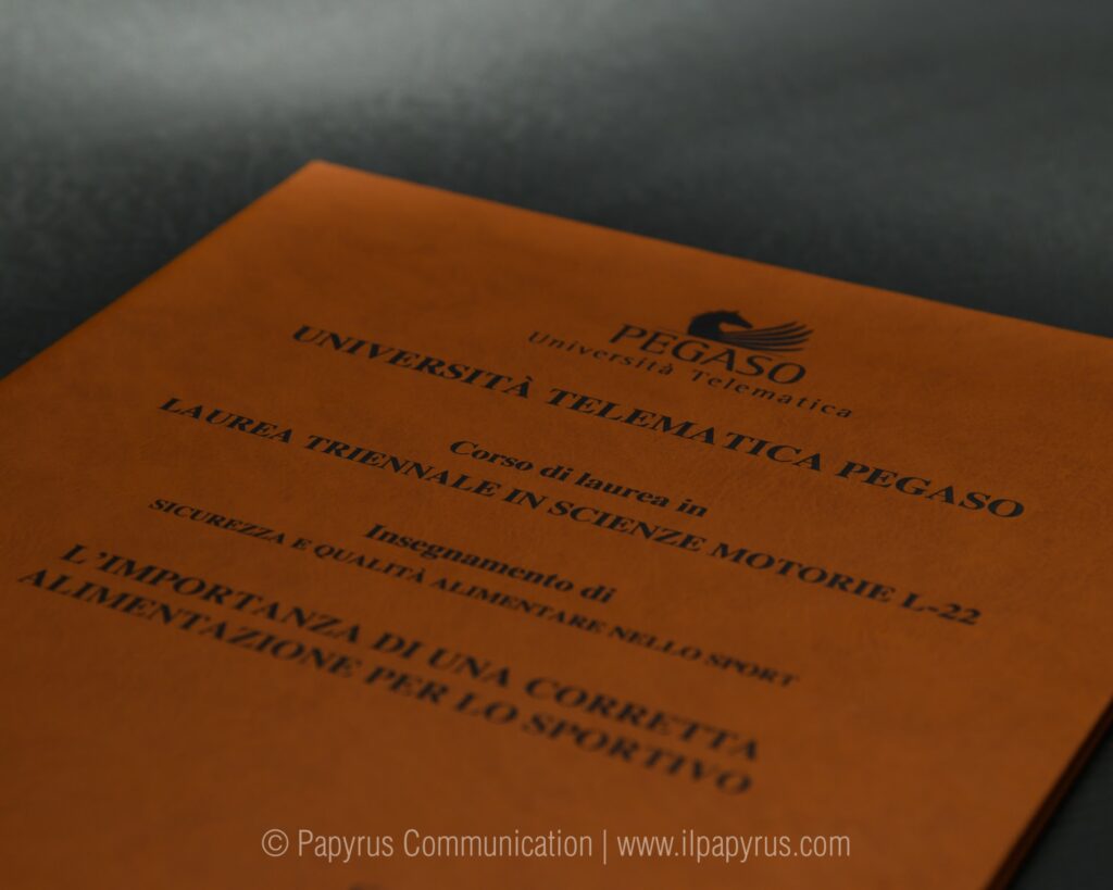 Stampa tesi di laurea a Pistoia