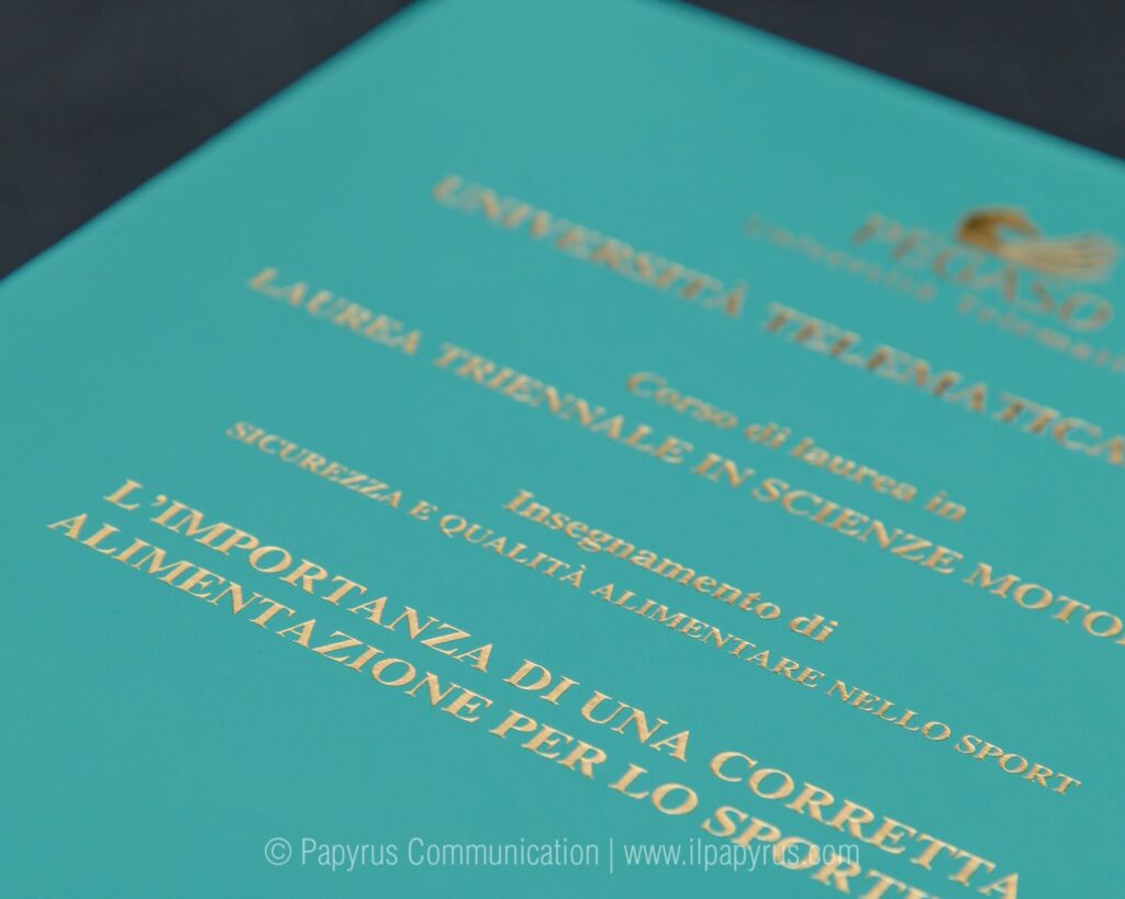 Stampa tesi di laurea a Pistoia