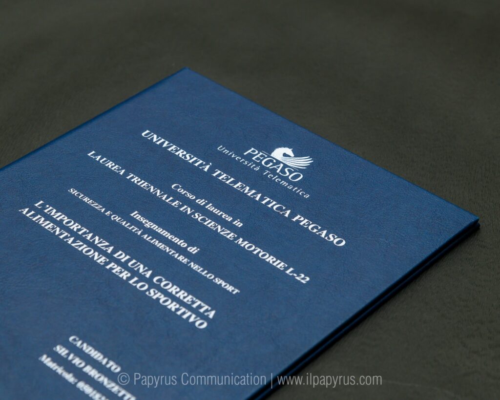 Stampa tesi di laurea a Pistoia